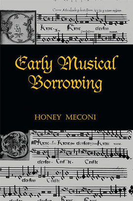 Book cover: Early Musical Borrowing